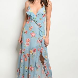 Blue floral dress BUNDLE